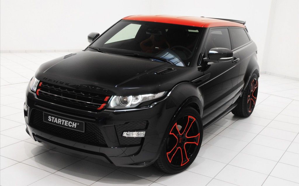 Black Evoque Range Rover Hd - HD Wallpaper 