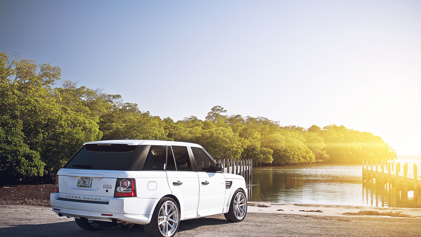 White, Sport, Sports, Range Rover, Land Rover, Range - Range Rover - HD Wallpaper 