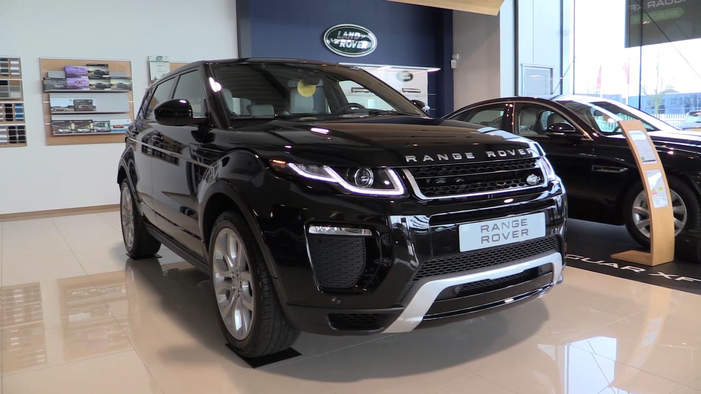 Amazing Range Rover Evoque Pictures & Backgrounds - Range Rover Evoque Black 2017 - HD Wallpaper 