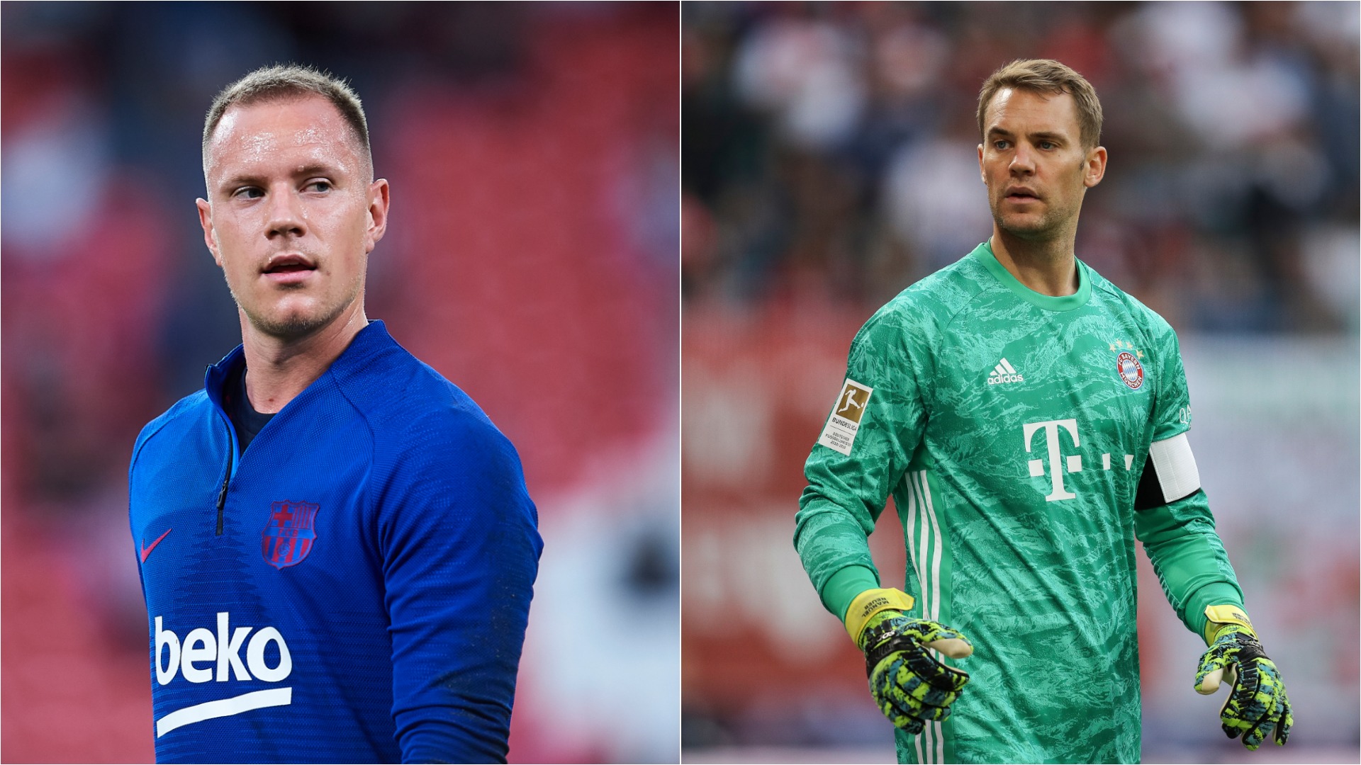 Neuer And Ter Stegen - HD Wallpaper 