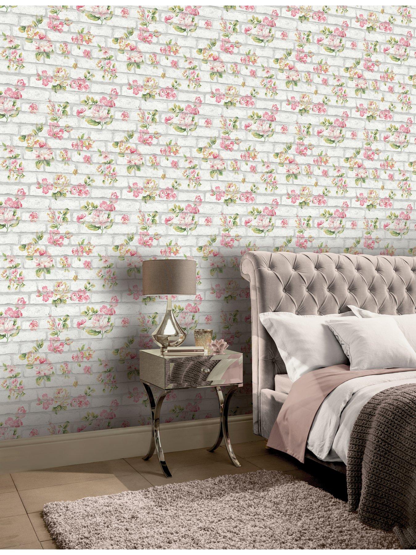 Arthouse Diamond Wood Silver - HD Wallpaper 