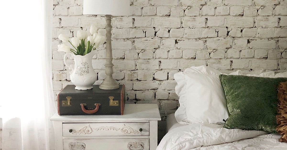 Master Bedroom Wallpaper Bricks - HD Wallpaper 