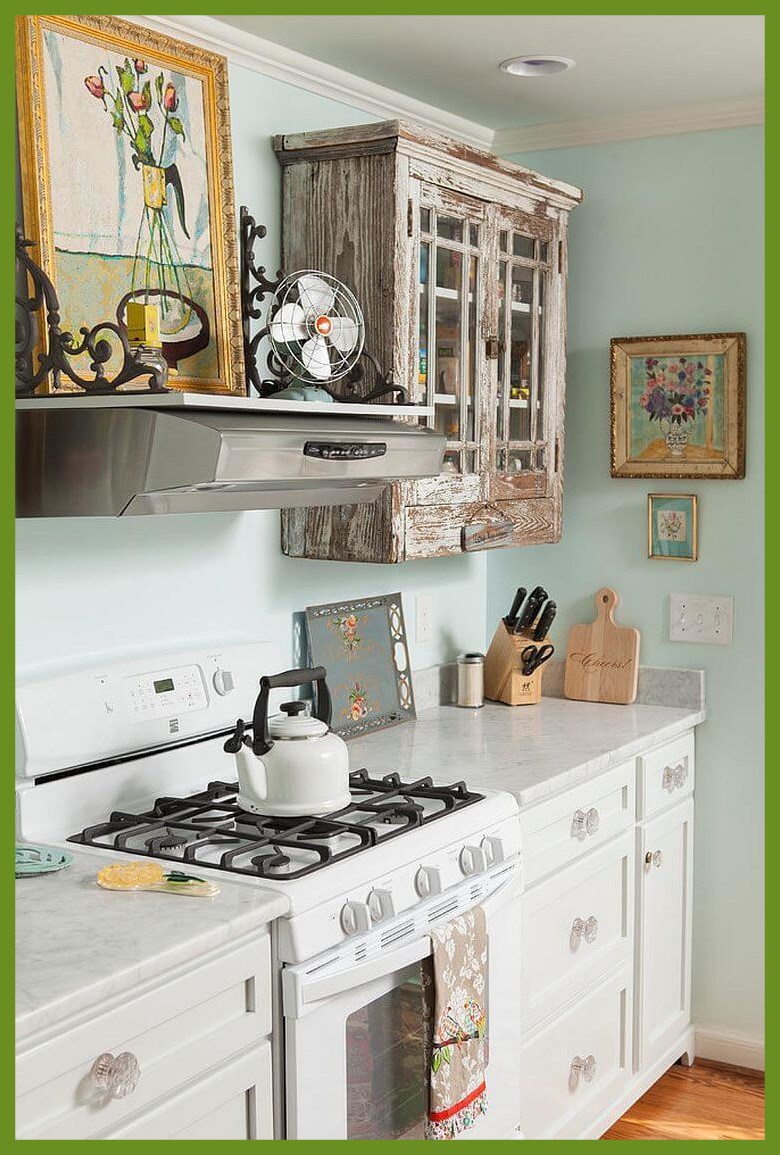 Shabby Chic Kitchen Ideas - HD Wallpaper 