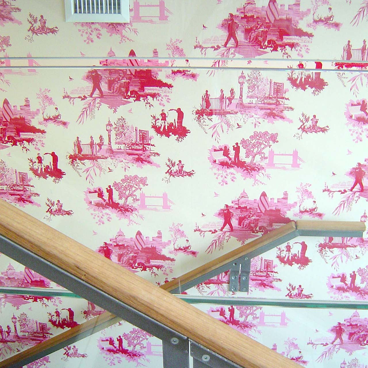 London Toile Tb/ltoil/4004/01 - Timorous Beasties - HD Wallpaper 