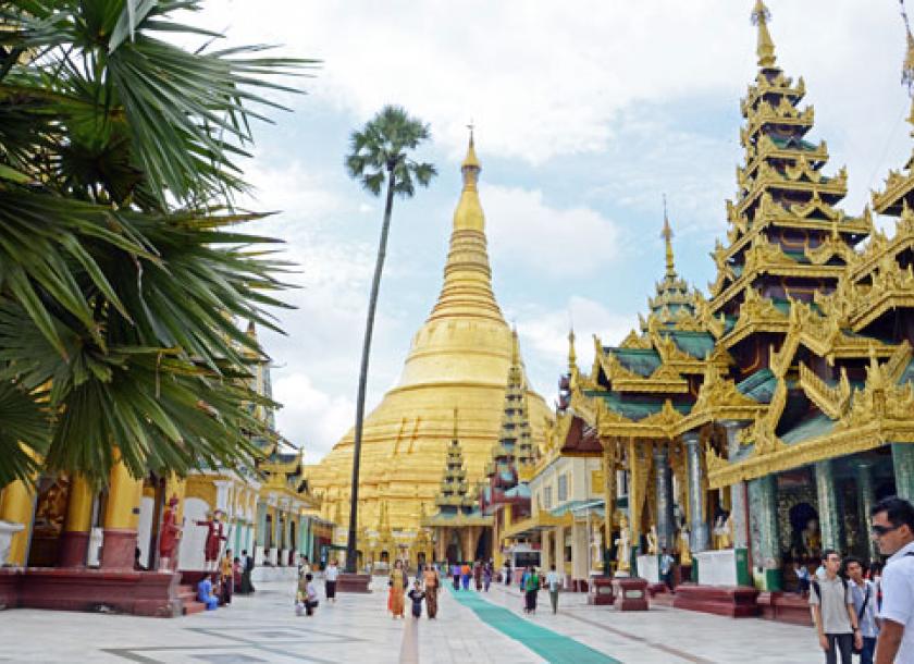 Authorities Are Now Examining Concern Whether Five - Shwedagon Pagoda - HD Wallpaper 
