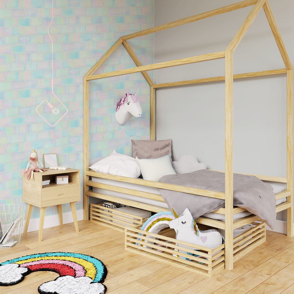 Chambre Rose Ballerine Cuivre - HD Wallpaper 