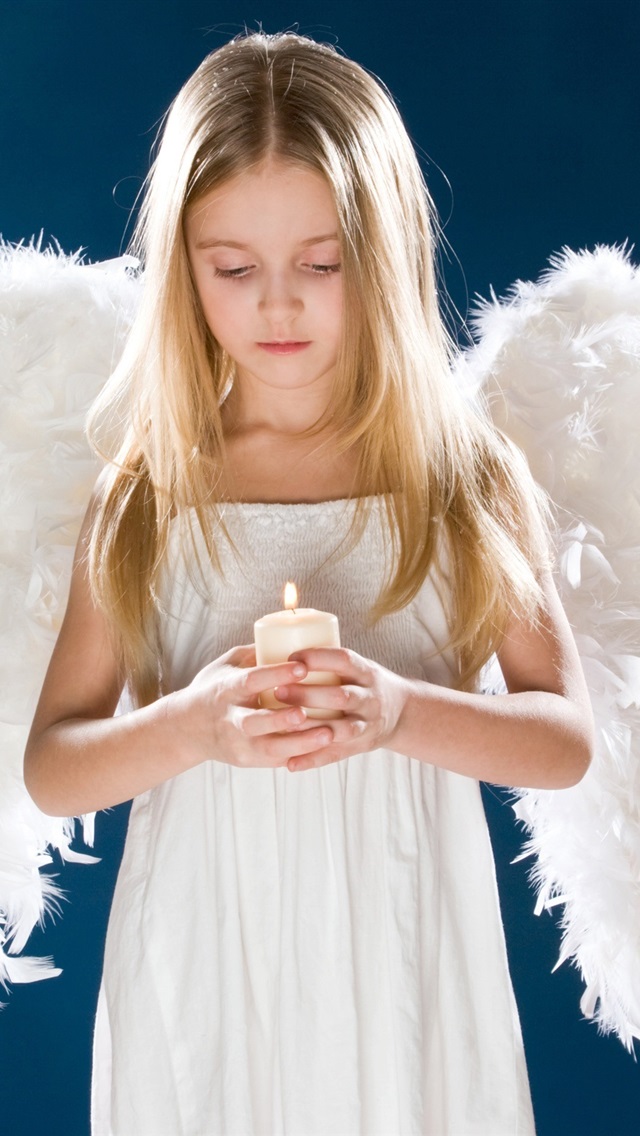 White Girl Angel - HD Wallpaper 