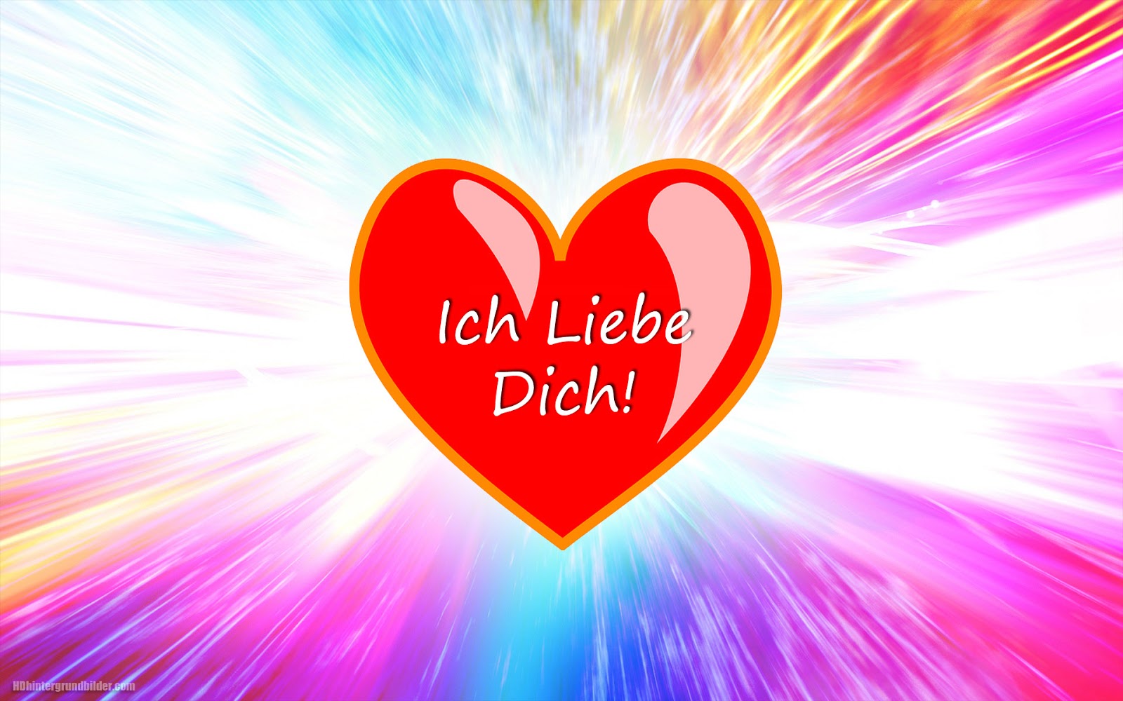 Schönen Abstrakten Wallpaper Mit Roten Liebe Herz Und - Heart - HD Wallpaper 