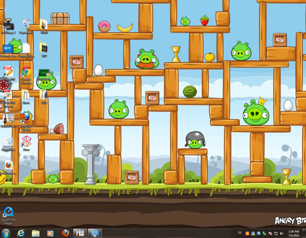 Angry Bird Wallpaper Hd Game - HD Wallpaper 