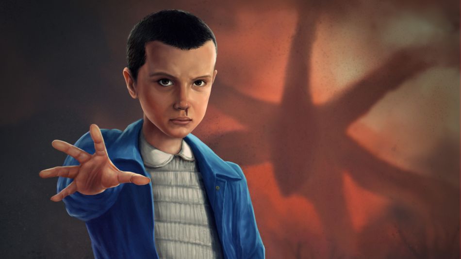 Stranger Things Eleven Artwork - Eleven The Stranger Things Wallpaper Hd - HD Wallpaper 