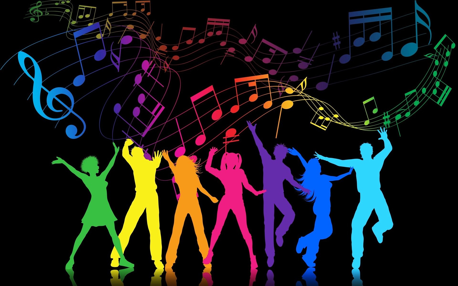 Dance Neon - HD Wallpaper 