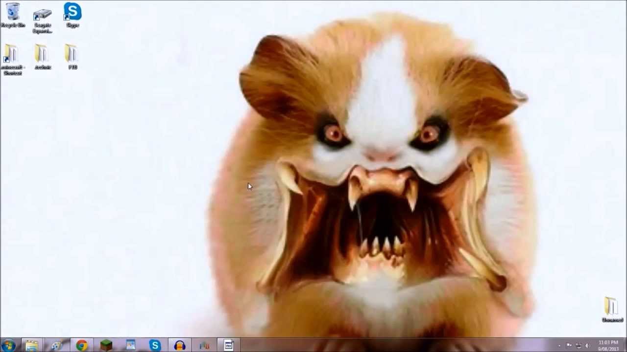 Scary Guinea Pig - HD Wallpaper 