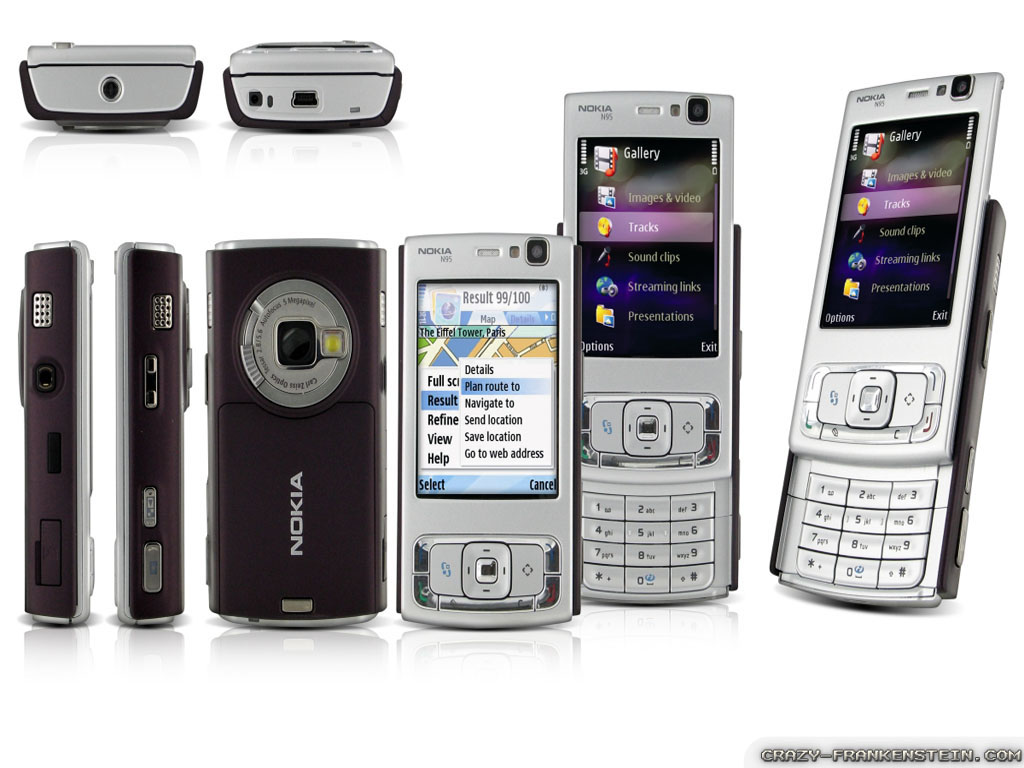 Nokia N95 - 1024x768 Wallpaper 