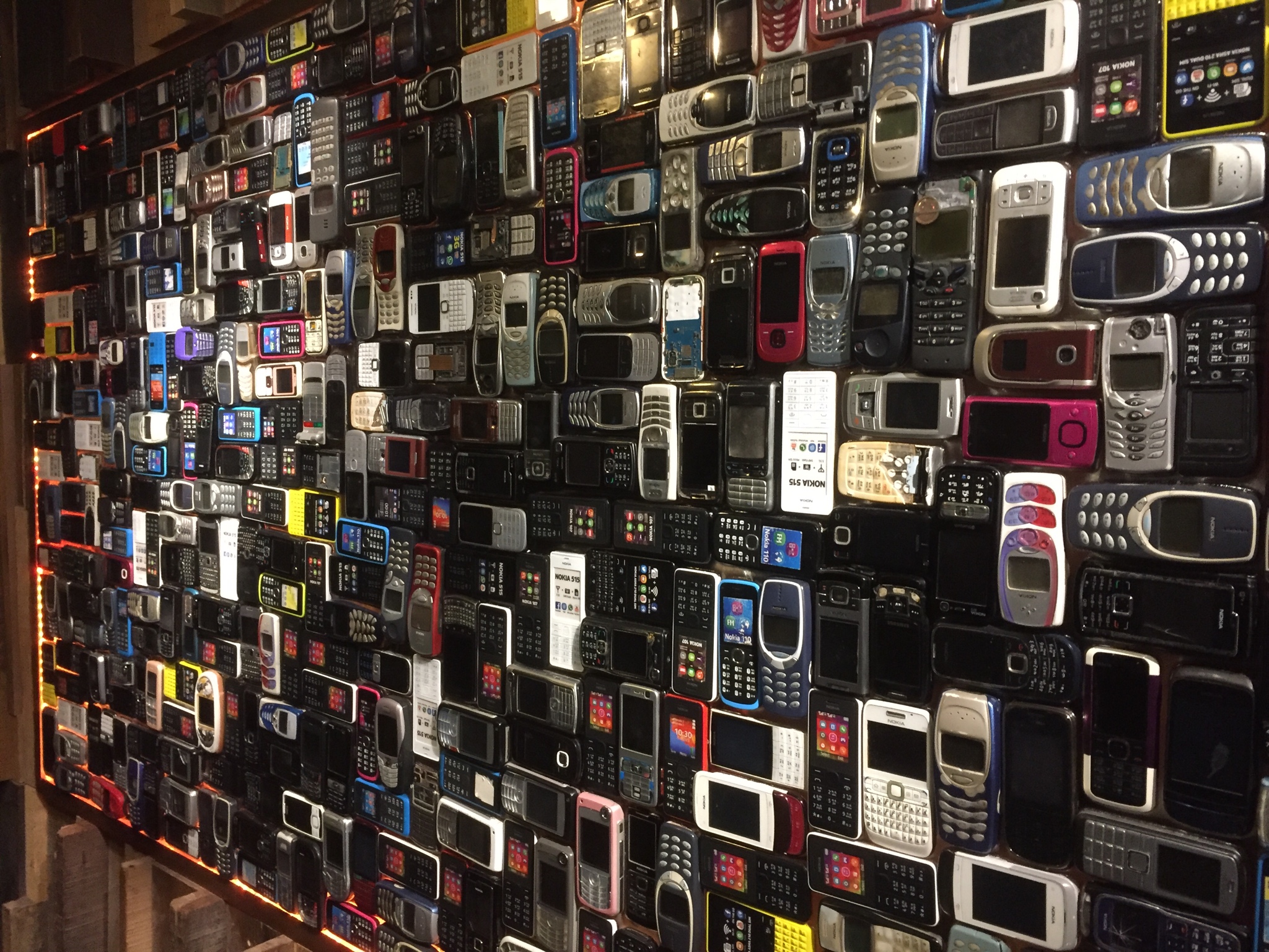 Wall Of Nokia - HD Wallpaper 