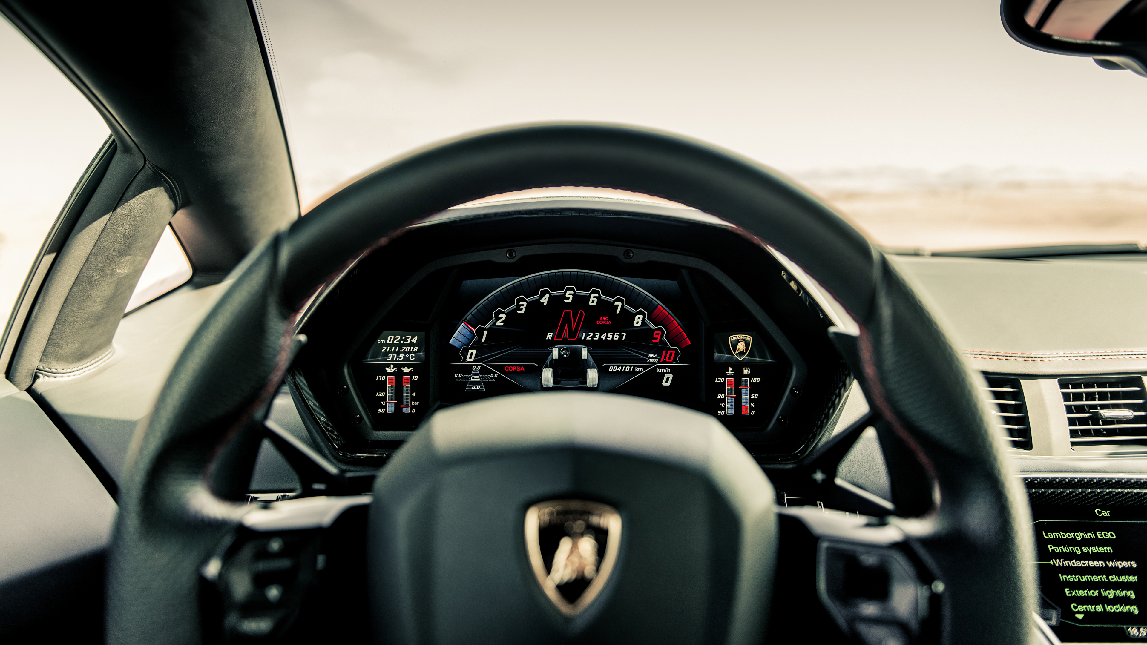 Steering Wheel - HD Wallpaper 