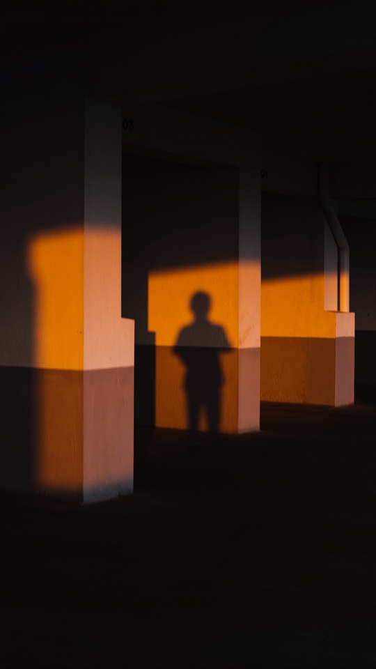 Wallpaper Shadow, Silhouette, Dark, Room - Wallpaper - HD Wallpaper 