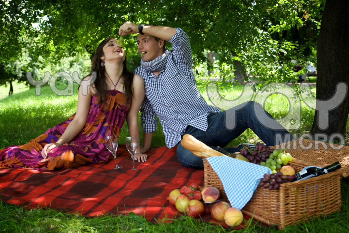 Boyfriend Picnic - HD Wallpaper 