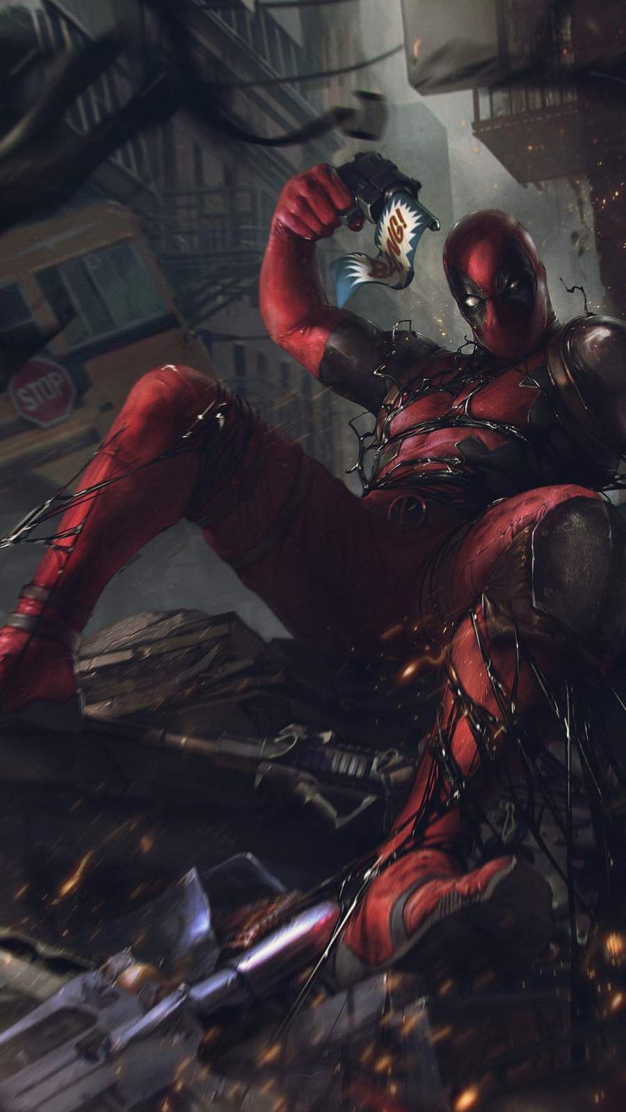 Deadpool Vs Venom - HD Wallpaper 