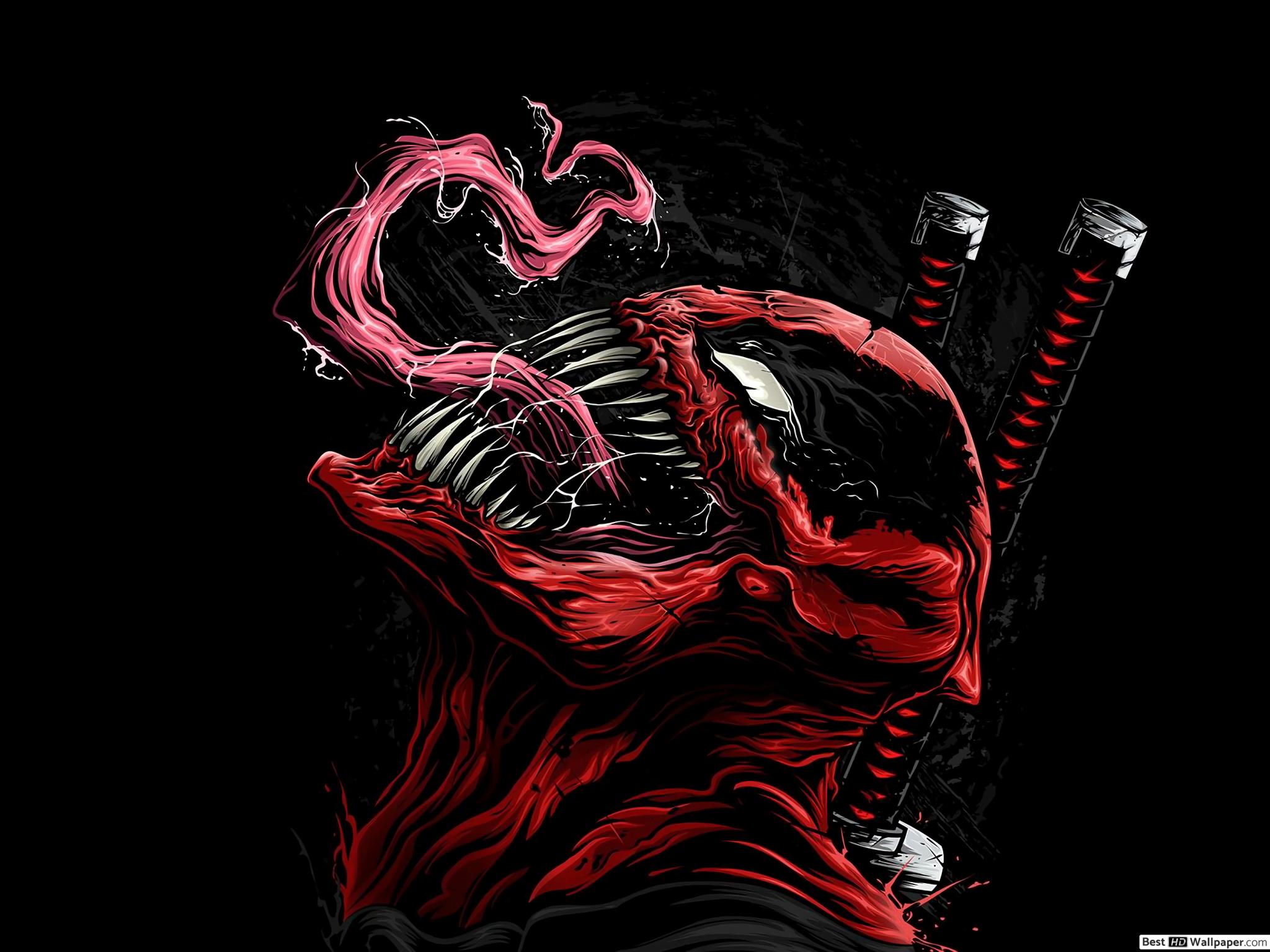 Deadpool Venom - HD Wallpaper 