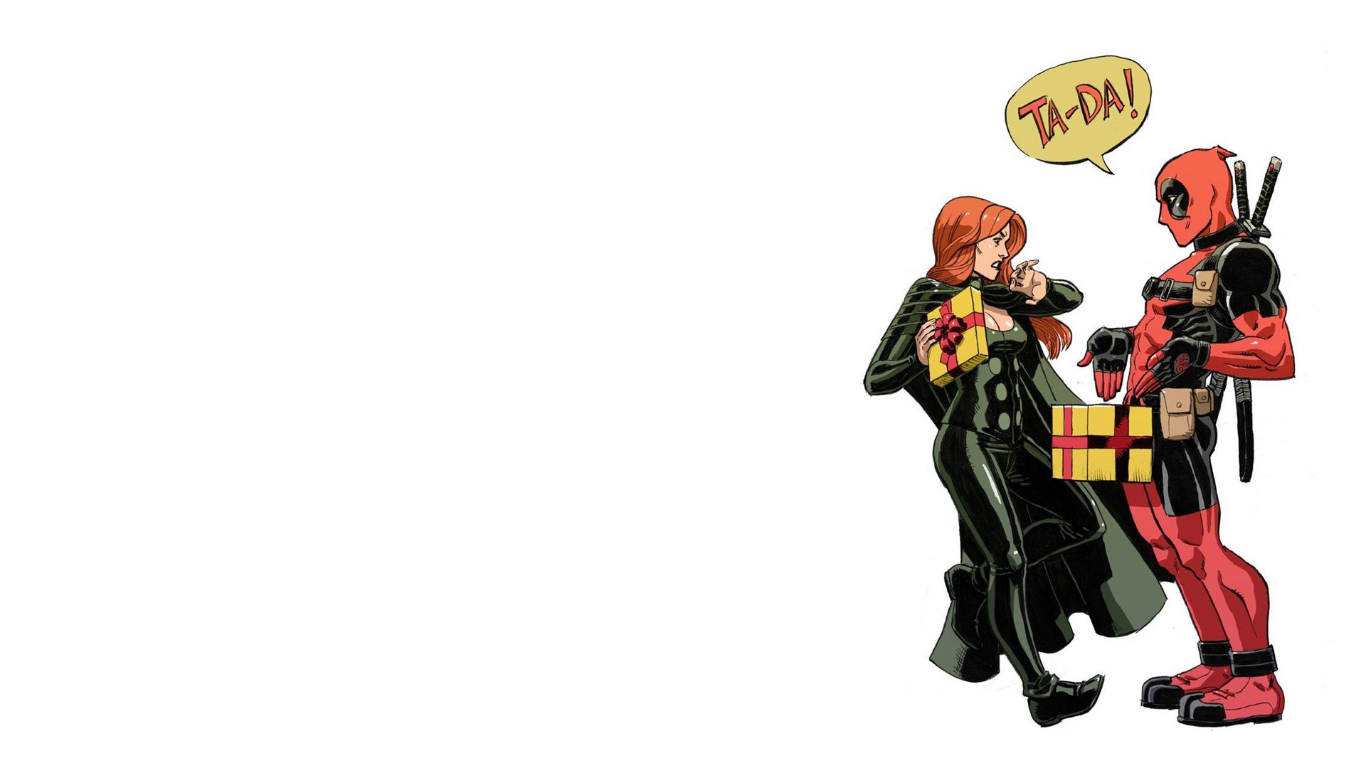 Deadpool Christmas - HD Wallpaper 