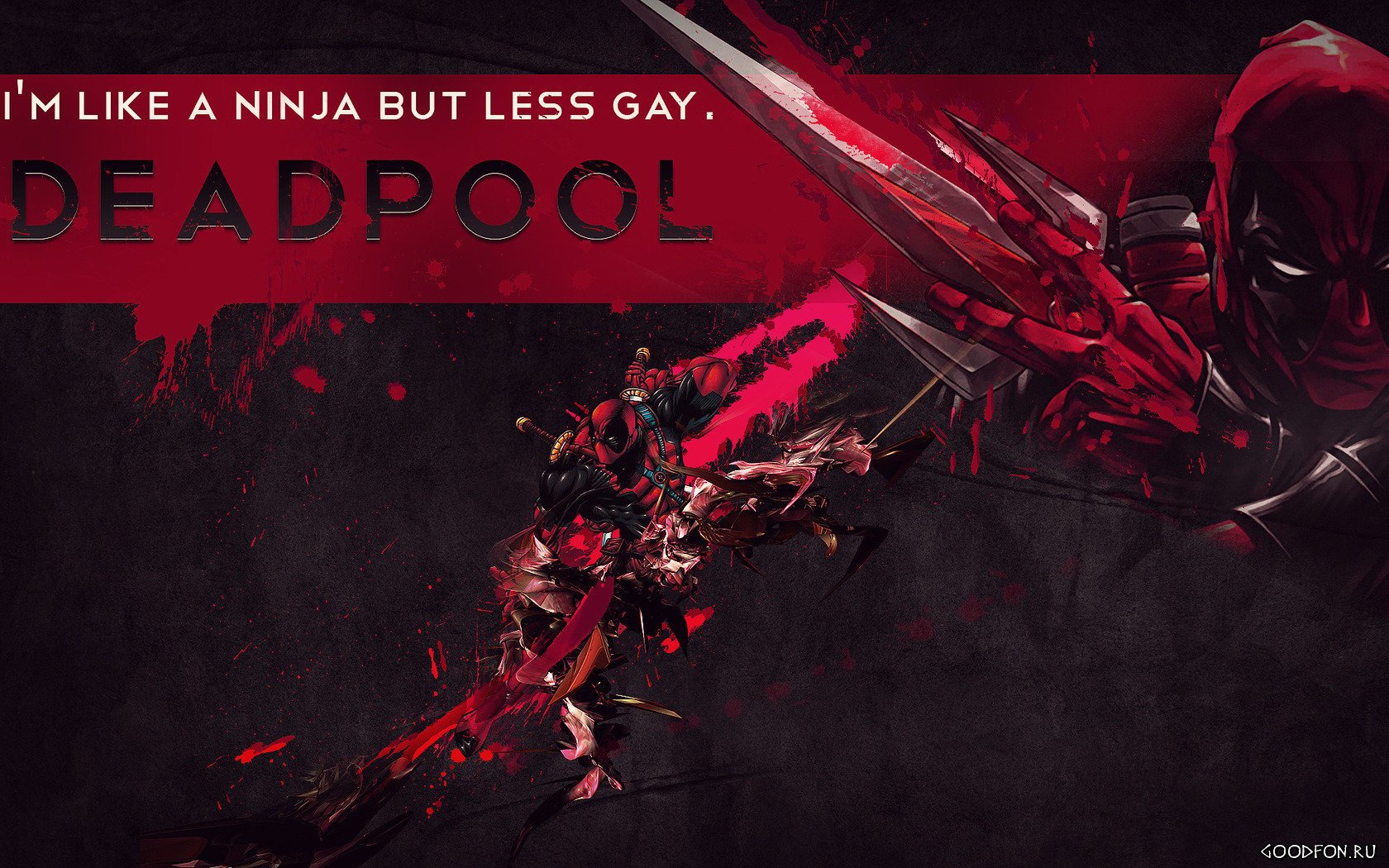 Deadpool Quotes Wallpaper 4k - HD Wallpaper 