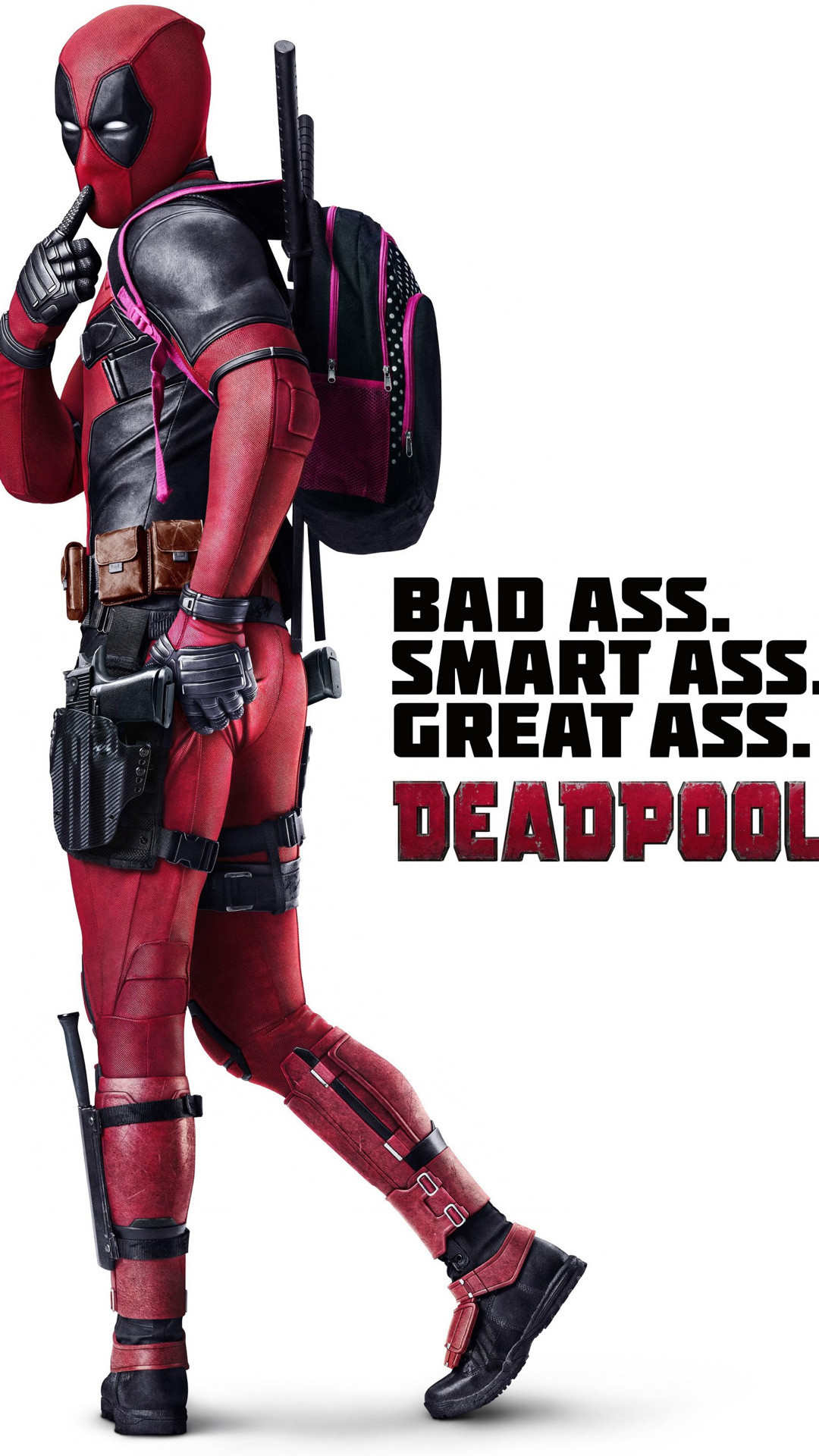 Deadpool The Movie Iphone 6 Plus Wallpaper 
 Data-src - Funny Deadpool Wallpaper Iphone - HD Wallpaper 