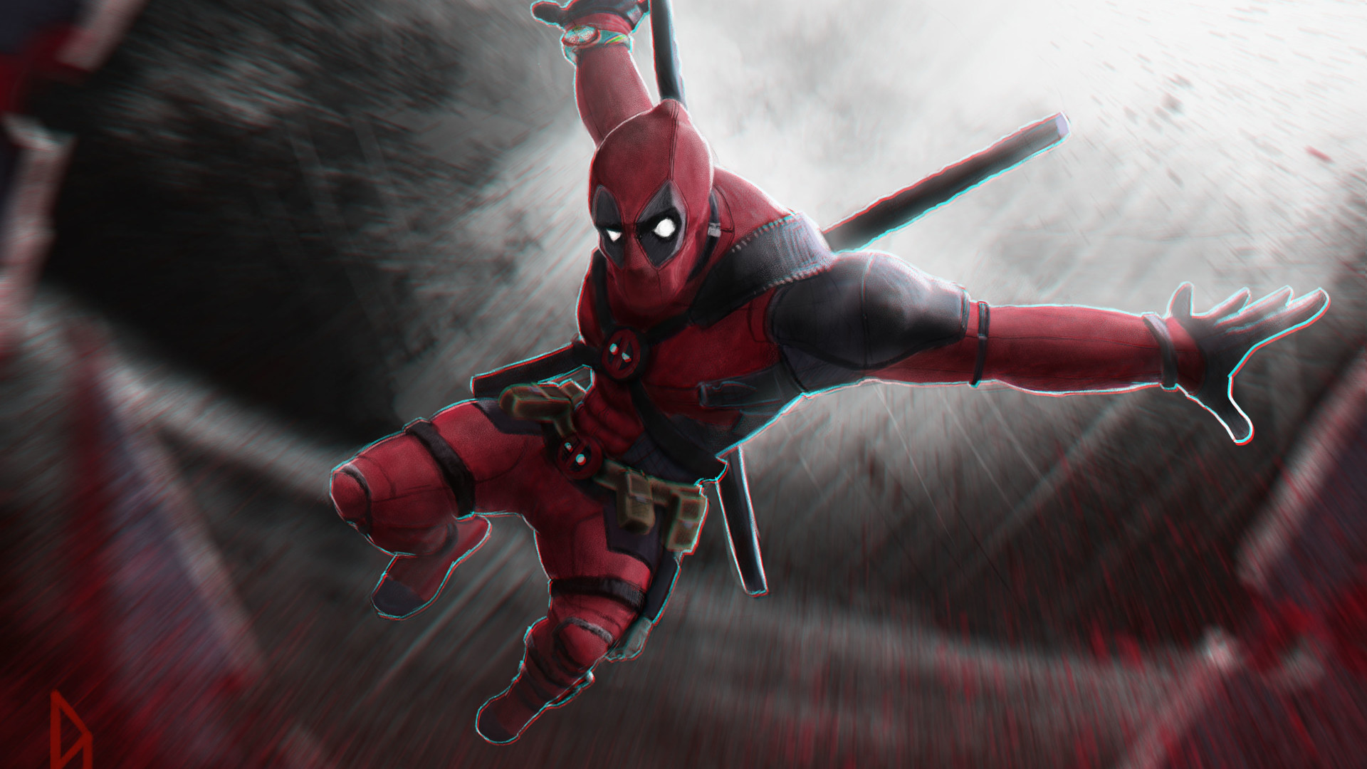 Deadpool Wallpaper Iphone - HD Wallpaper 