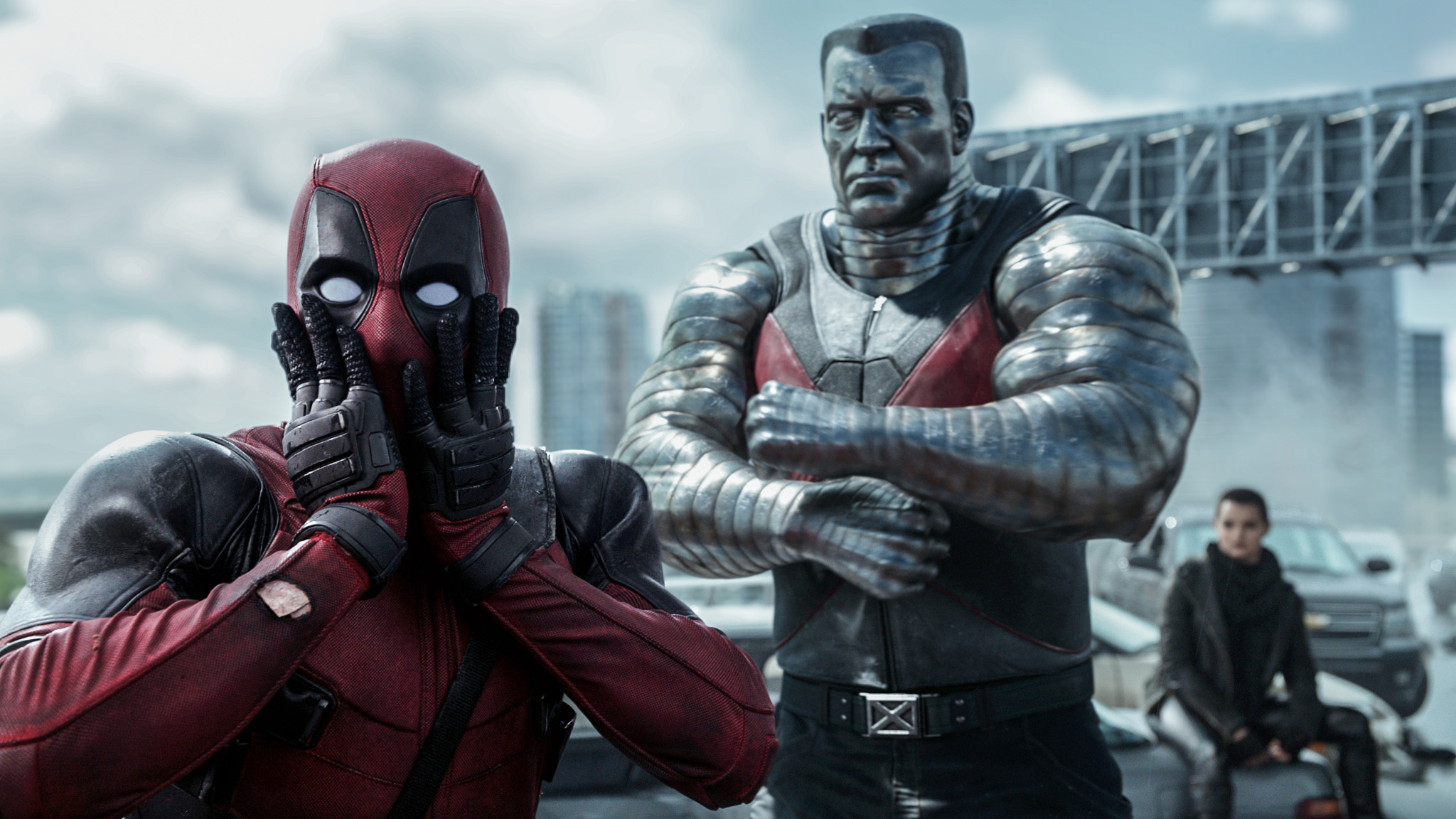 Deadpool Movie Wallpaper - Colossus In Deadpool - HD Wallpaper 