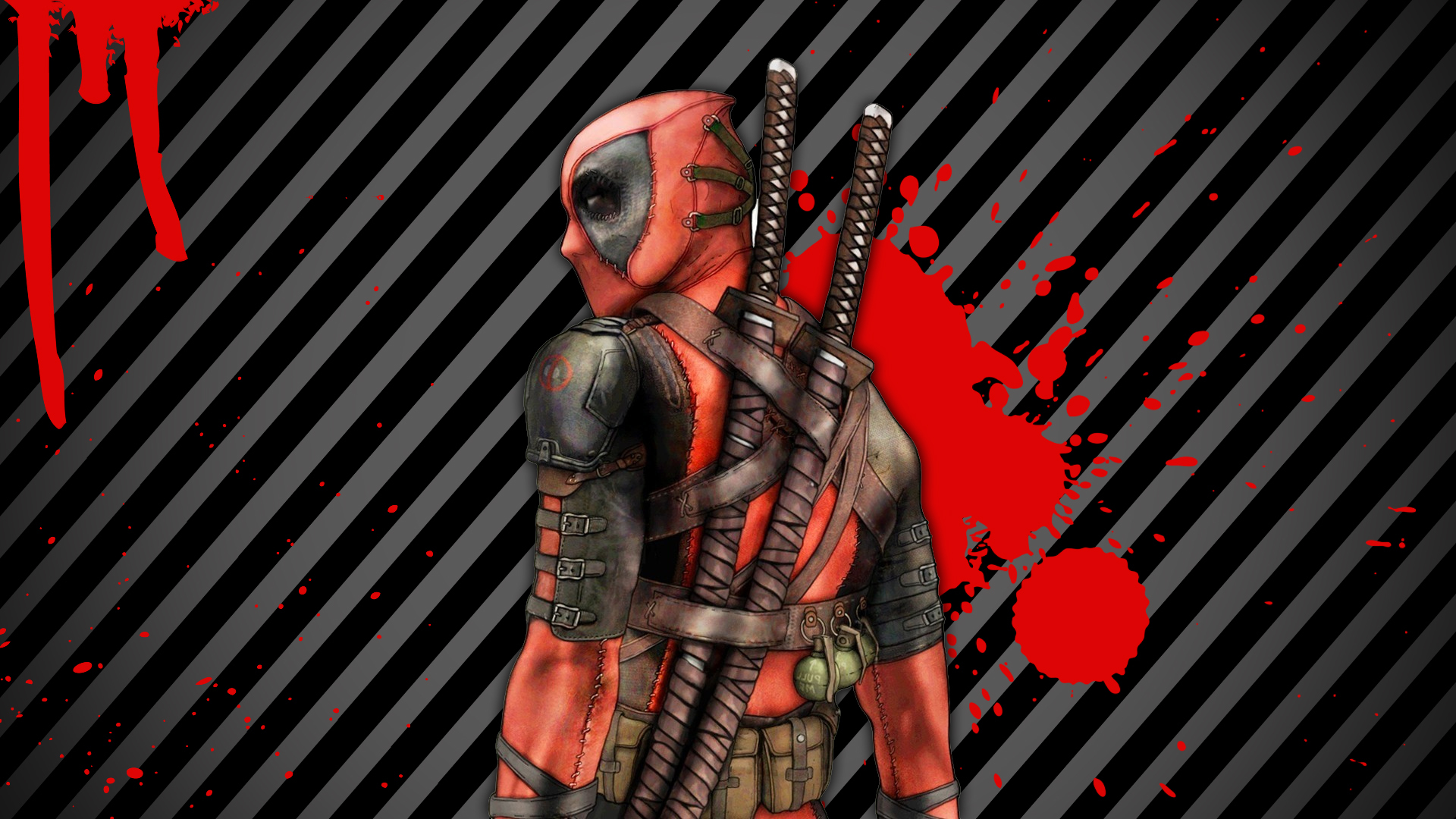 Deadpool Background - HD Wallpaper 