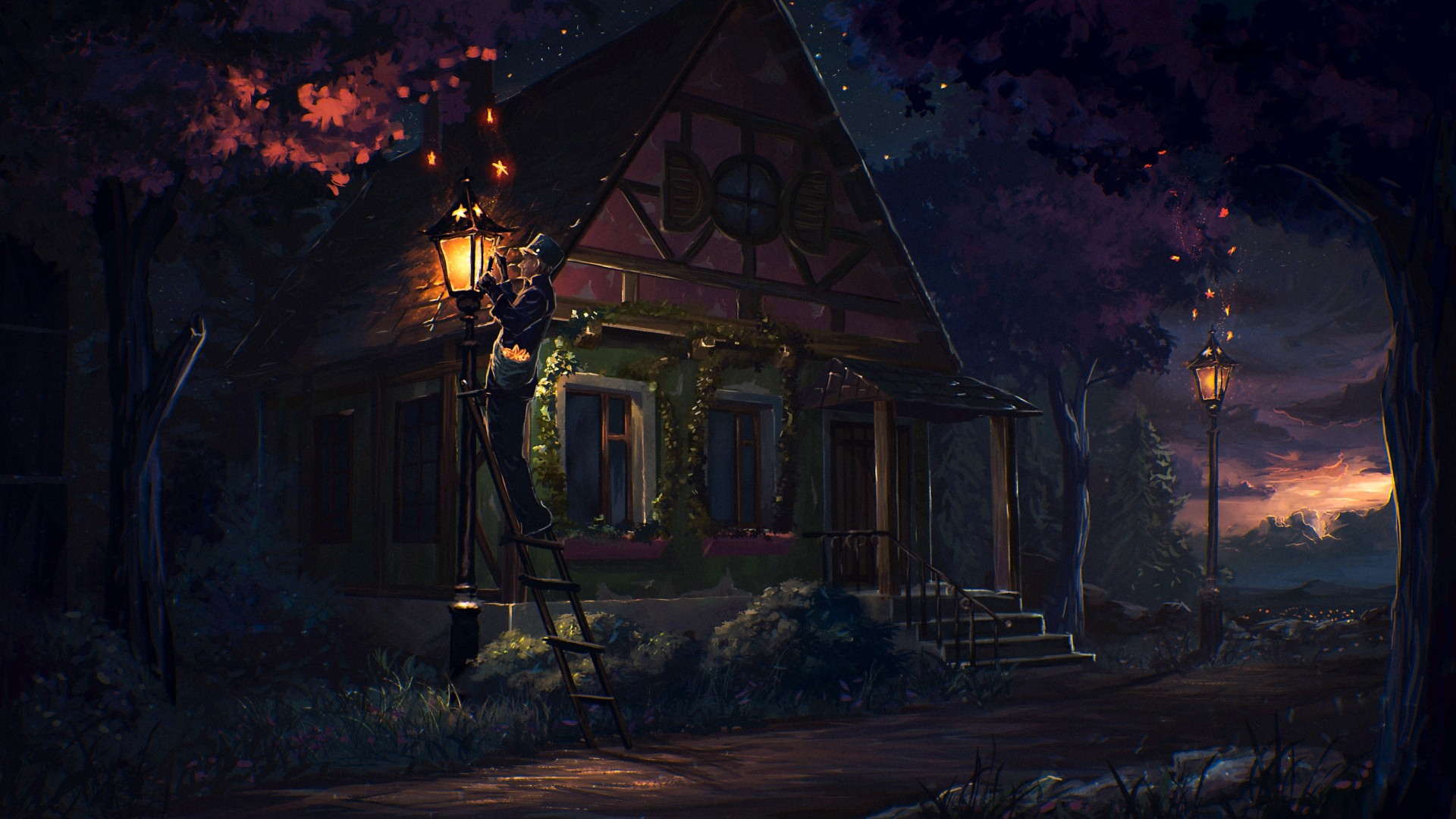 Fairytale House - HD Wallpaper 