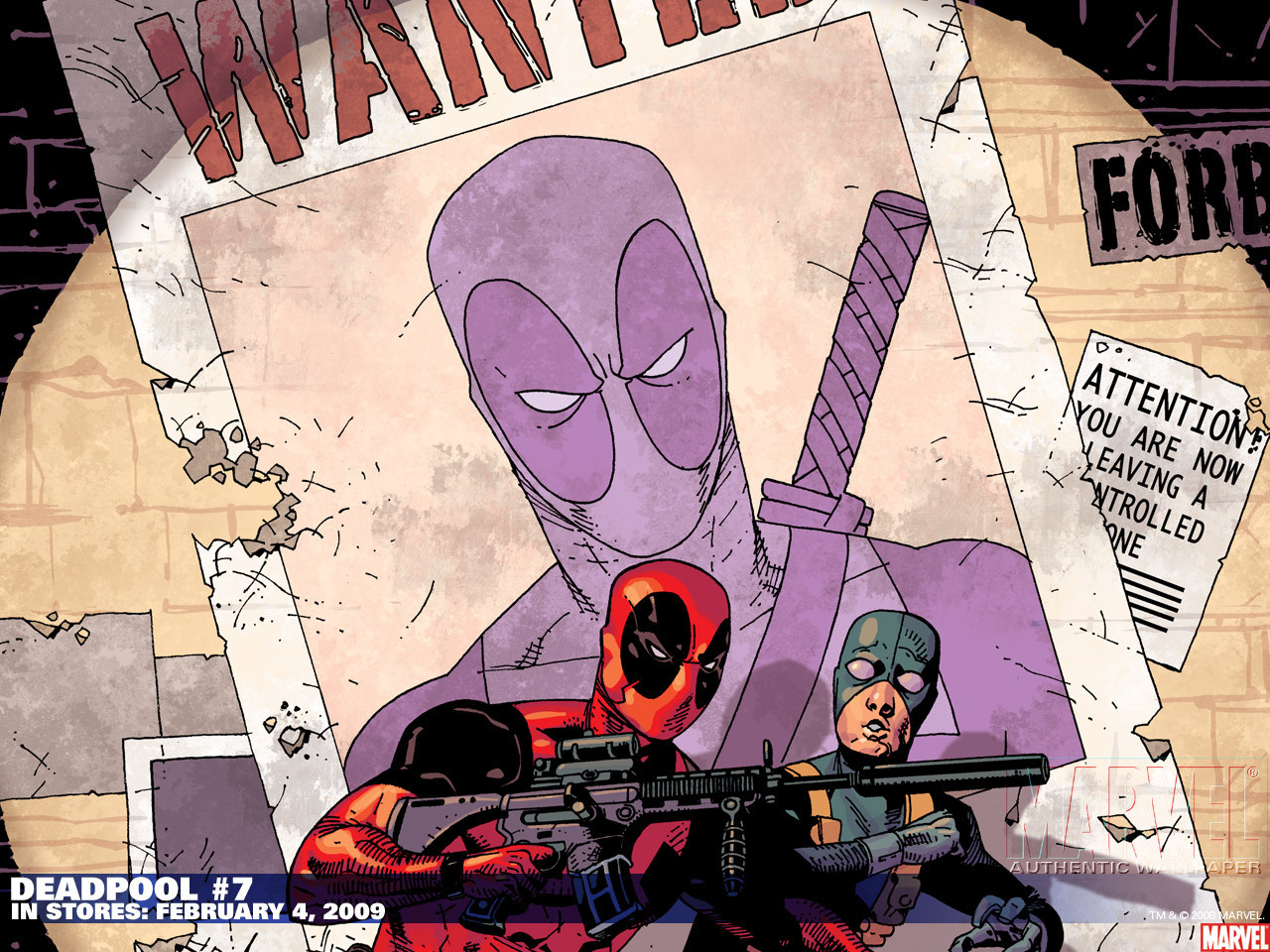 Deadpool Wallpaper - Marvel Deadpool And Hydra Bob - HD Wallpaper 