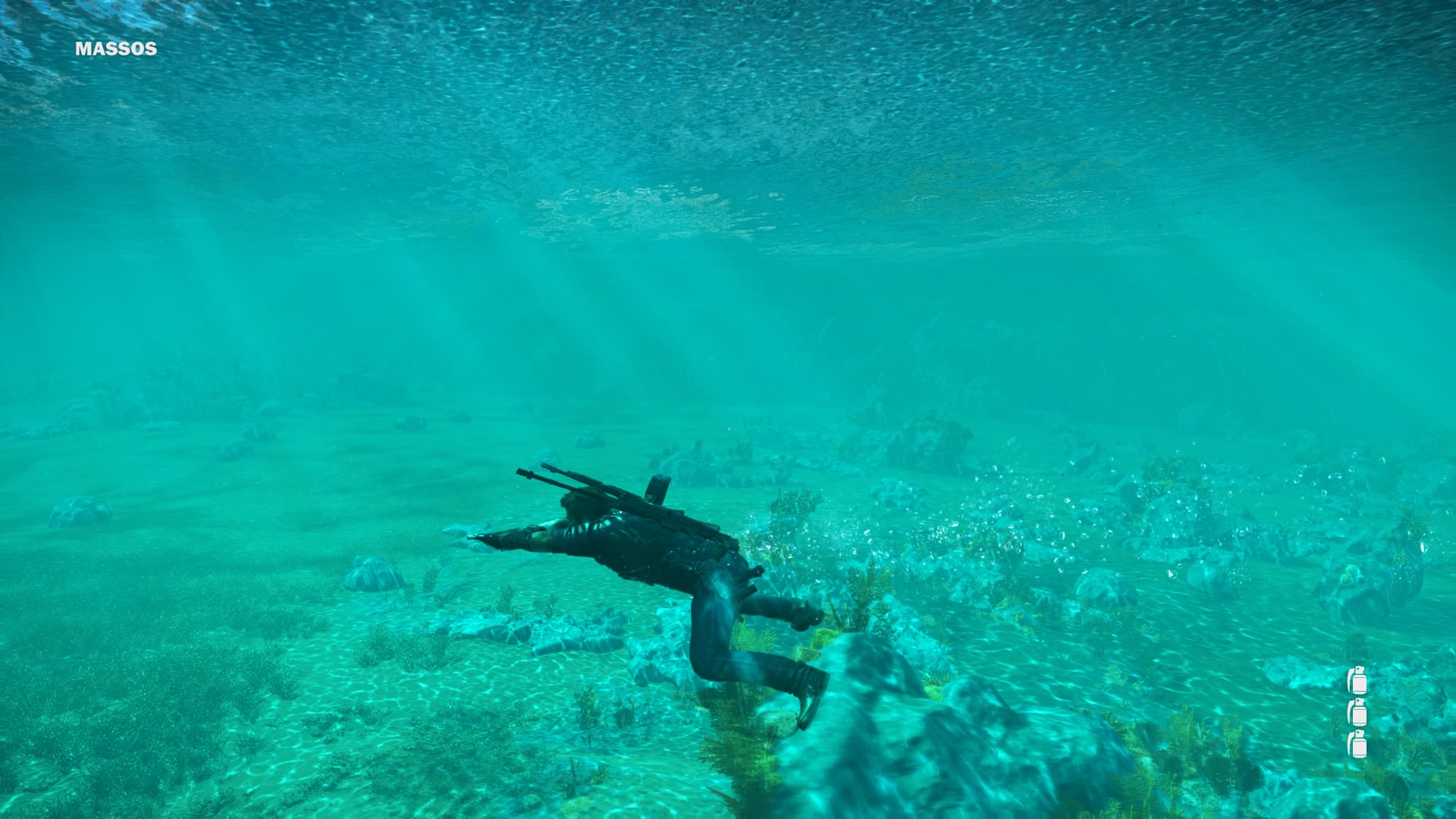 Just Cause 3 Under Water - HD Wallpaper 