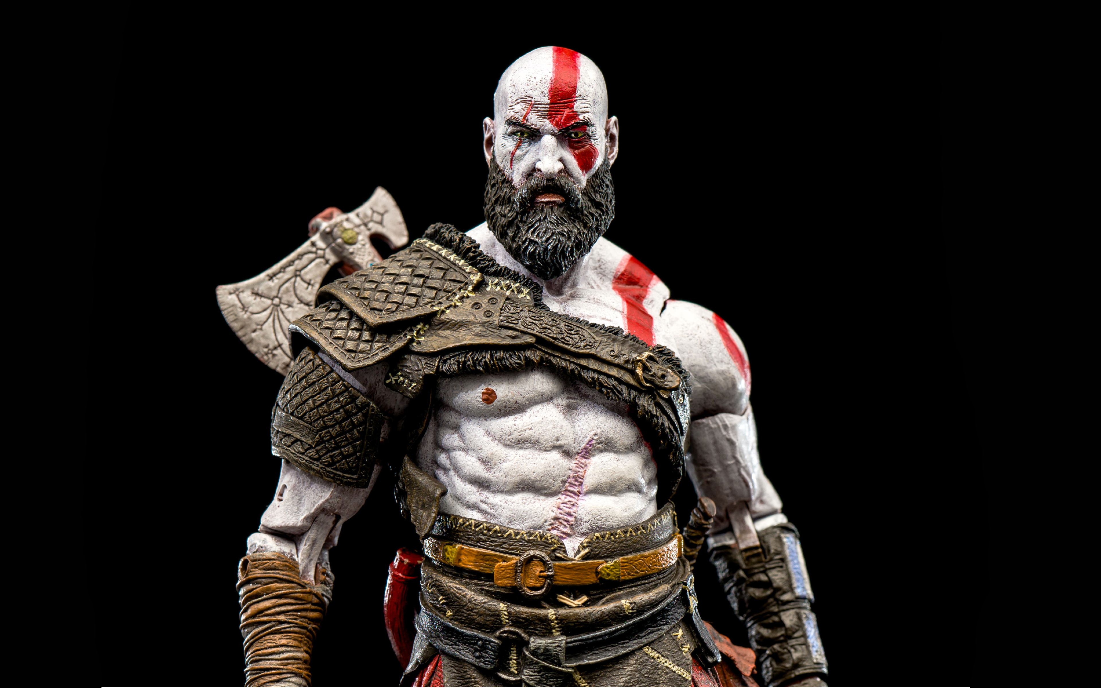 God Of War Kratos 2018 4k Wallpapers - Playstation God Of War 3 Kratos - HD Wallpaper 