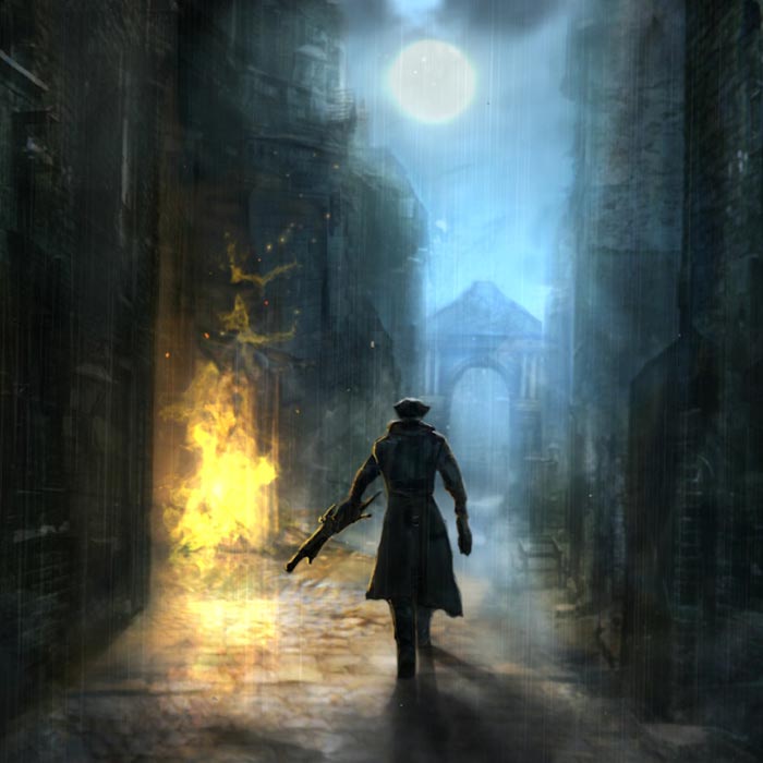 Yharnam Backstreets Wallpaper Engine - Bloodborne Yharnam - HD Wallpaper 