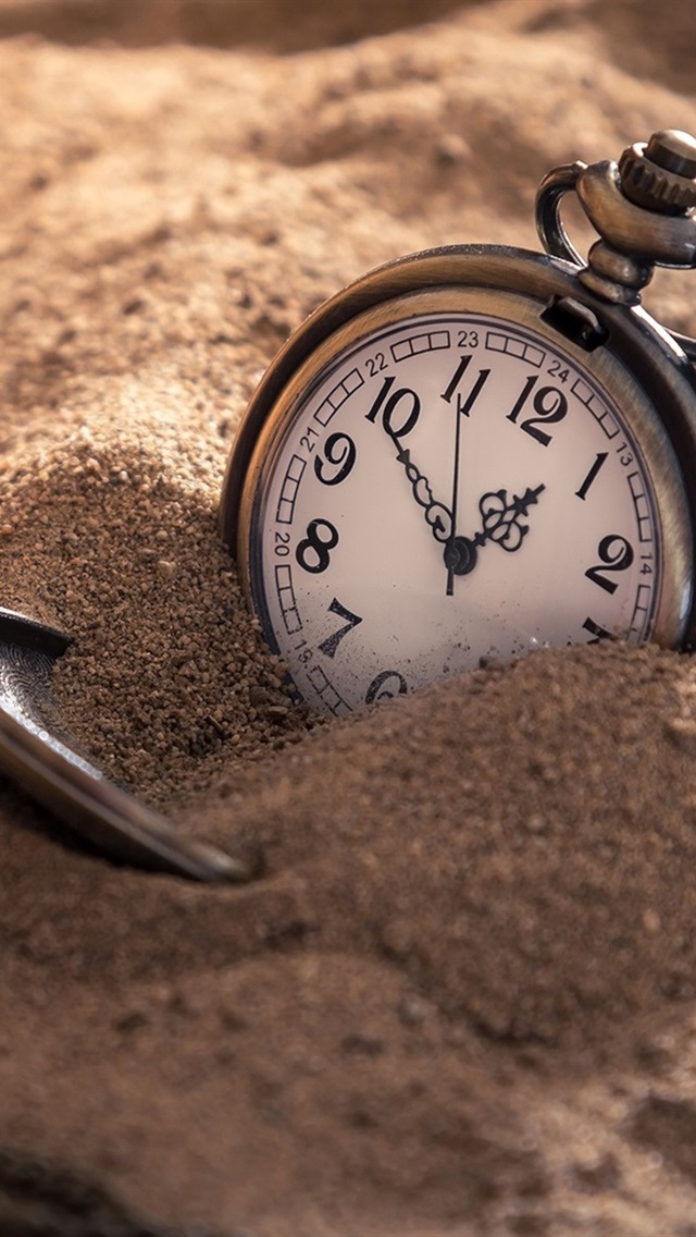 Iphone Wallpaper Pocket Watch, Sands - Sands Of Time Background - HD Wallpaper 
