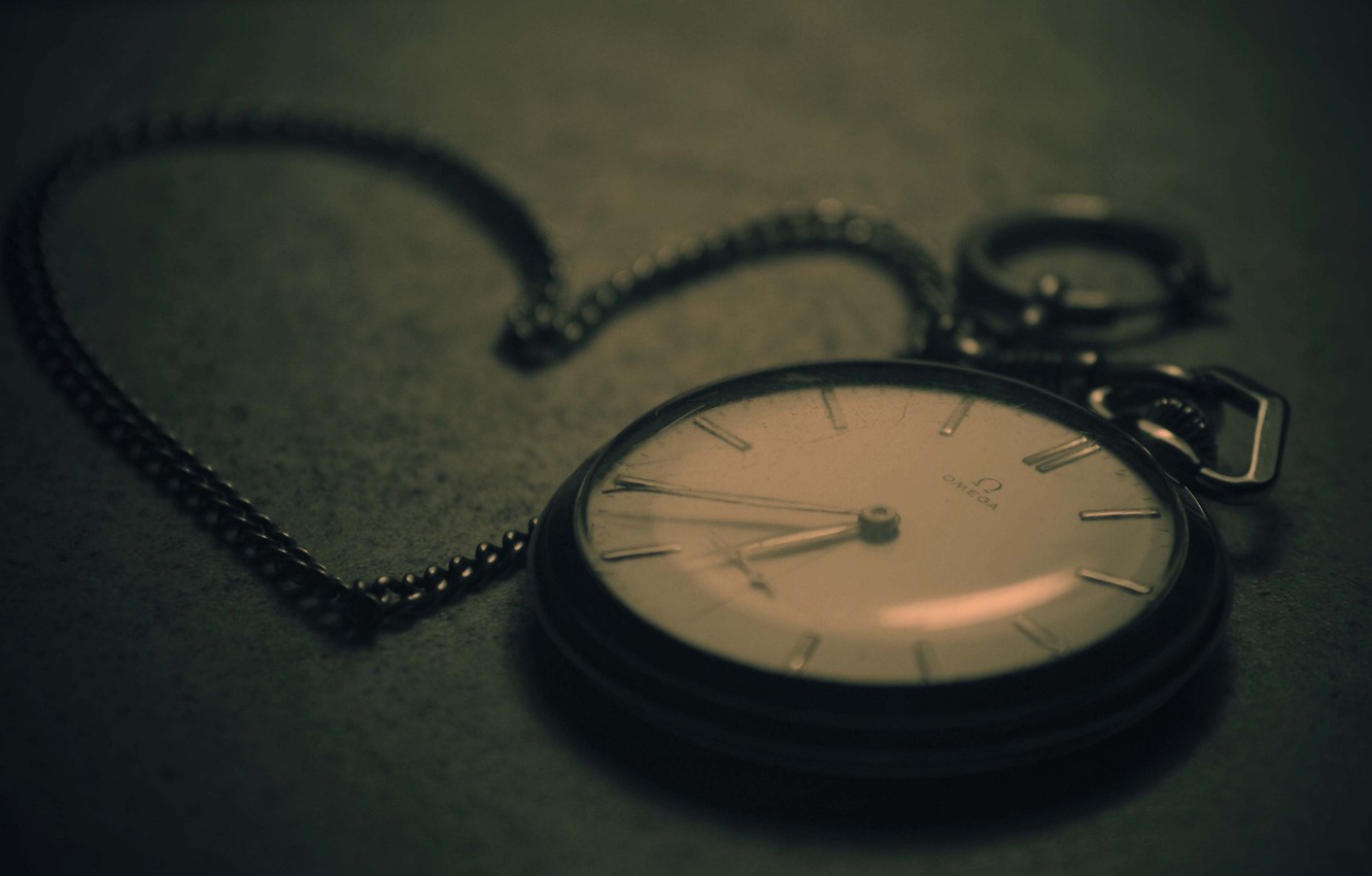 Photo Wallpaper Omega, Watch, Macro, Pocket Watch - Clock Of Love - HD Wallpaper 