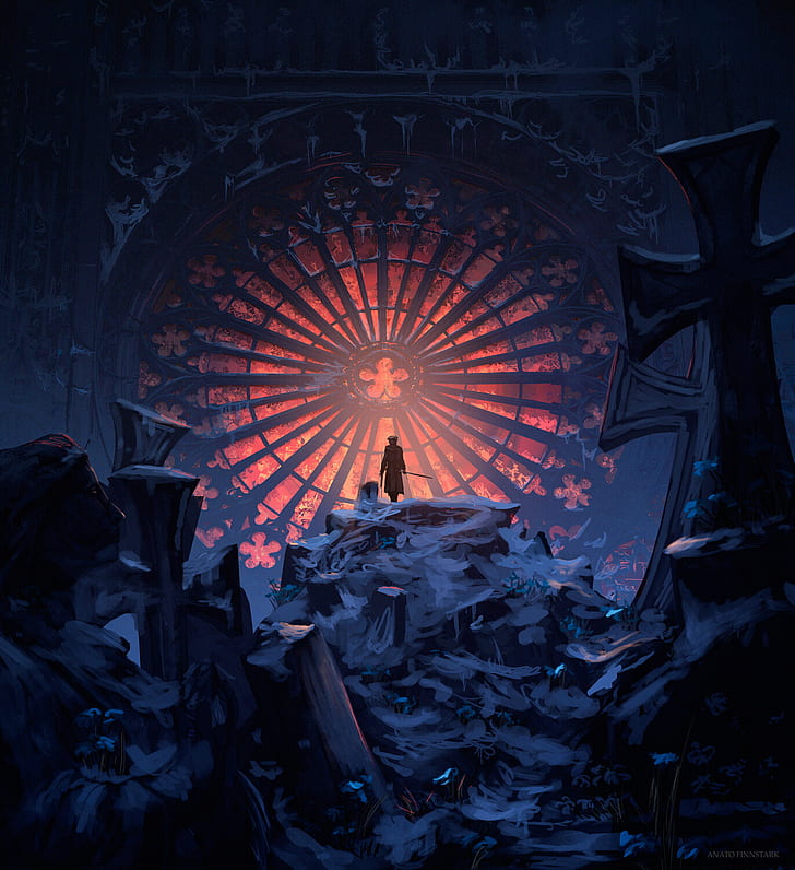 Fantasy Art, Artwork, Bloodborne, Lady Maria, Hd Wallpaper - Anato Finnstark Bloodborne - HD Wallpaper 