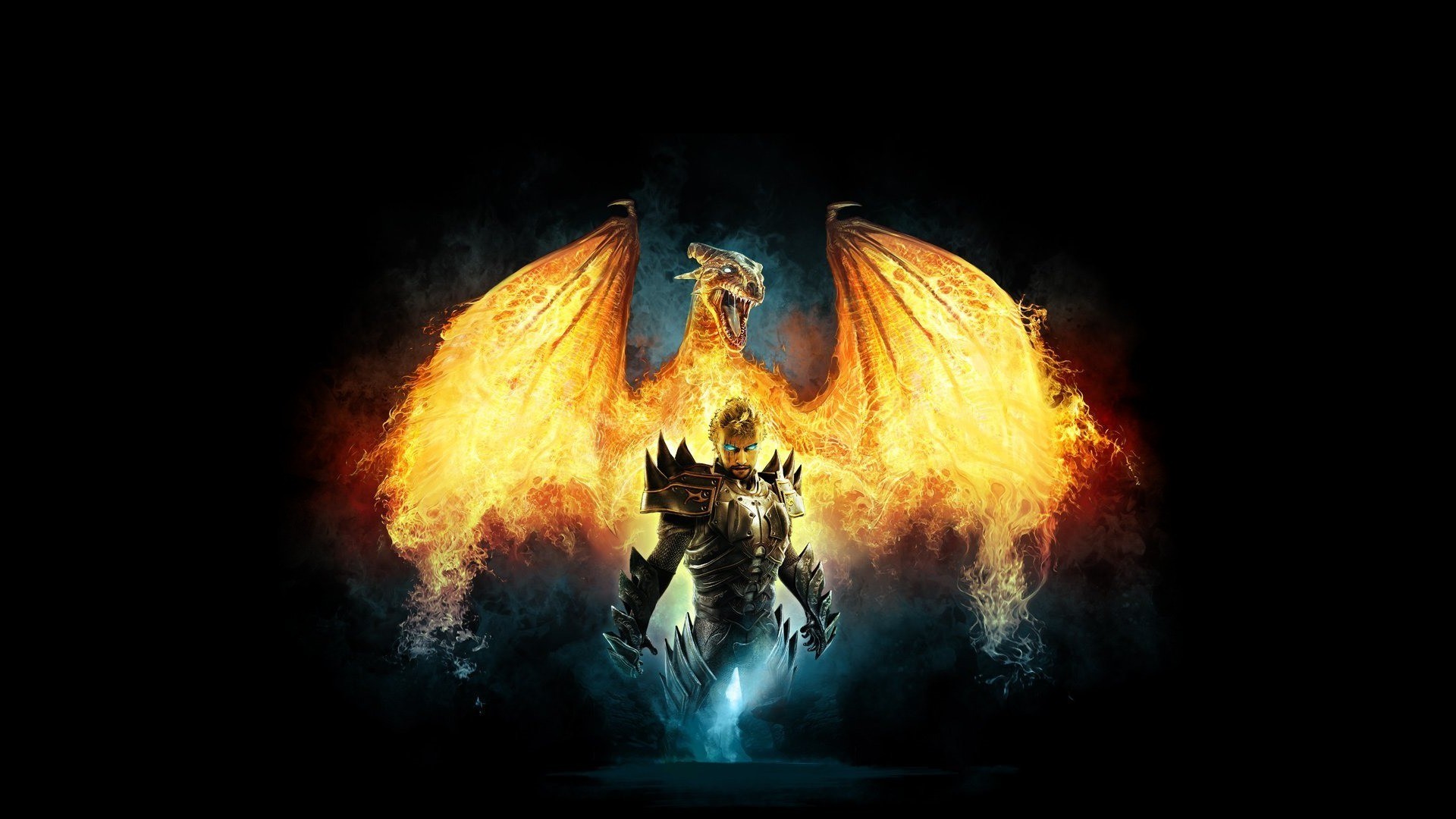 1920x1080, Fire Dragon - Breaking Free From Ego - HD Wallpaper 