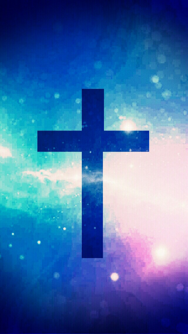 Galaxy, Cross, And Wallpaper Image - Cross - HD Wallpaper 