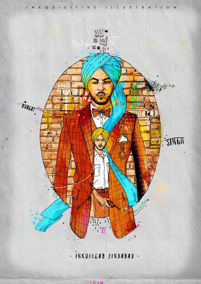 Bhagat Singh 23rd March - HD Wallpaper 