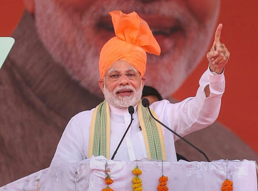 Pm Narendra Modi Addresses A Public Meeting At Sampla, - Narendra Modi - HD Wallpaper 