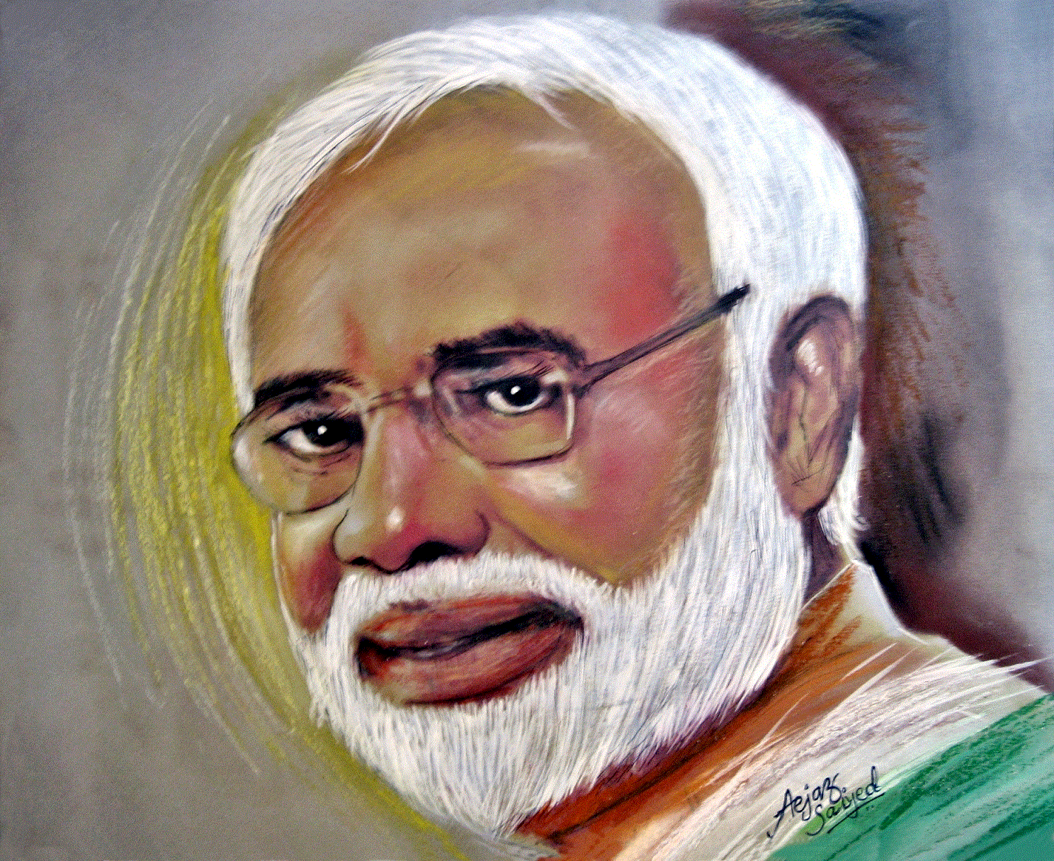 Courtesy Www - Desipainters - Com - Rangoli Of Narendra Modi ...