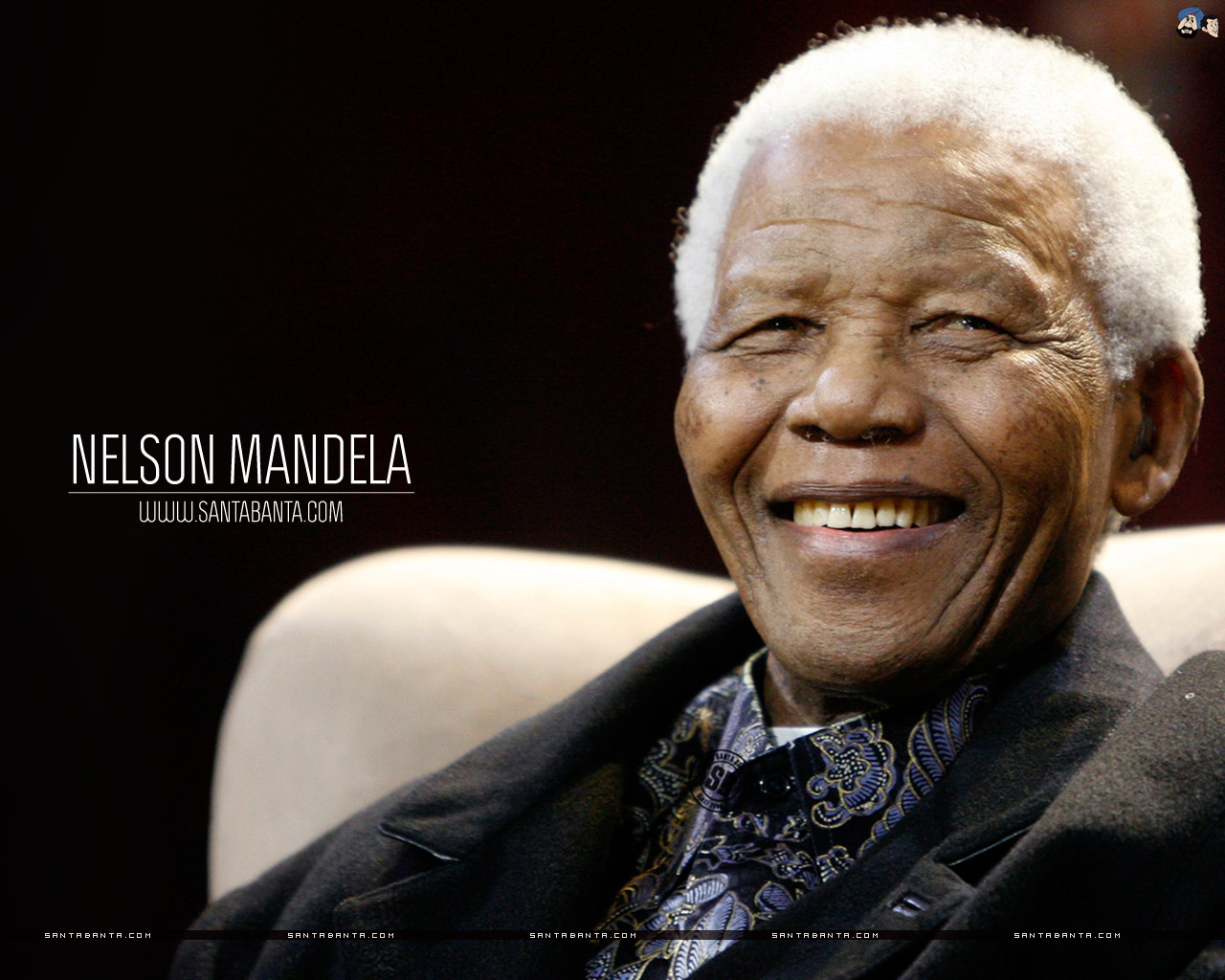 Nelson Mandela - Nelson Mandela In English - HD Wallpaper 
