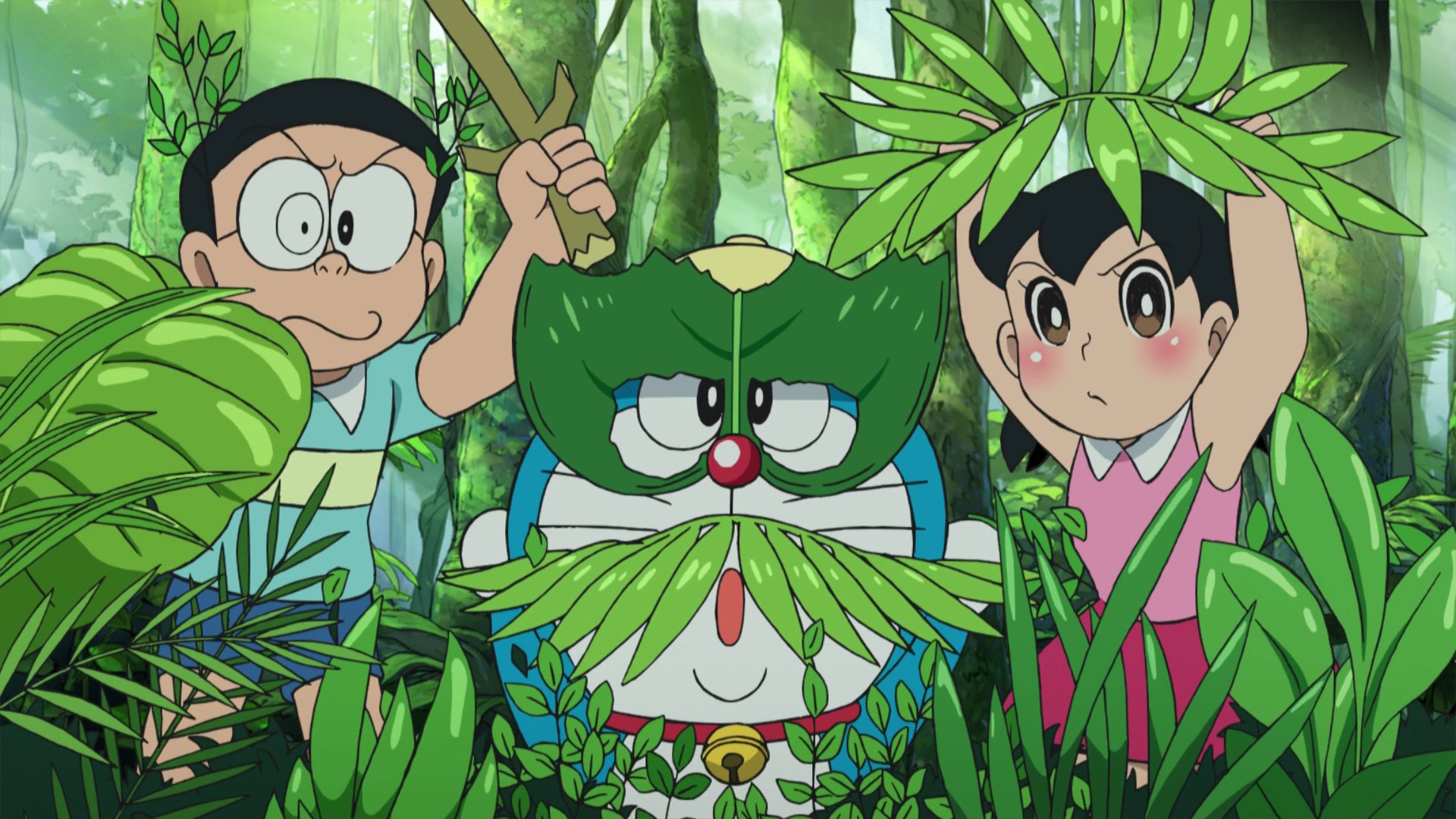 Nobita Shizuka Wallpaper - Doraemon Shizuka Movie - HD Wallpaper 
