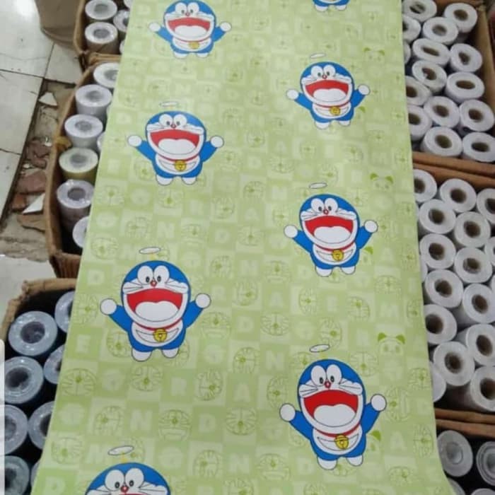 Dinding Doraemon Hijau - HD Wallpaper 