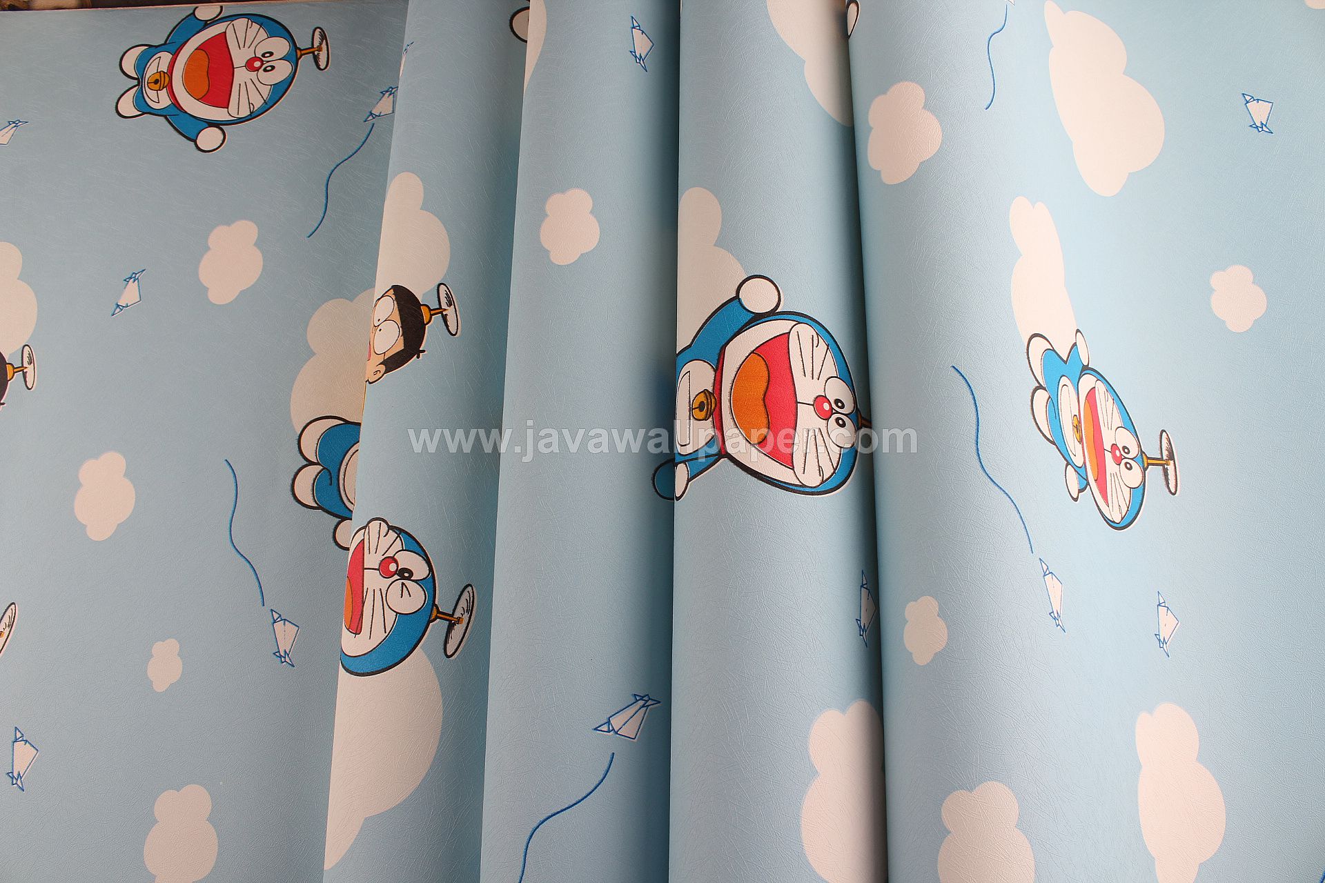 Wallpaper Dinding Anak Doraemon Biru Yr 8801 1 - Craft - HD Wallpaper 