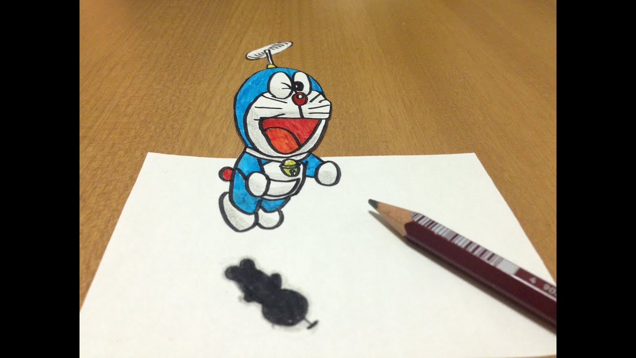 Gambar 3 Dimensi Doraemon - HD Wallpaper 