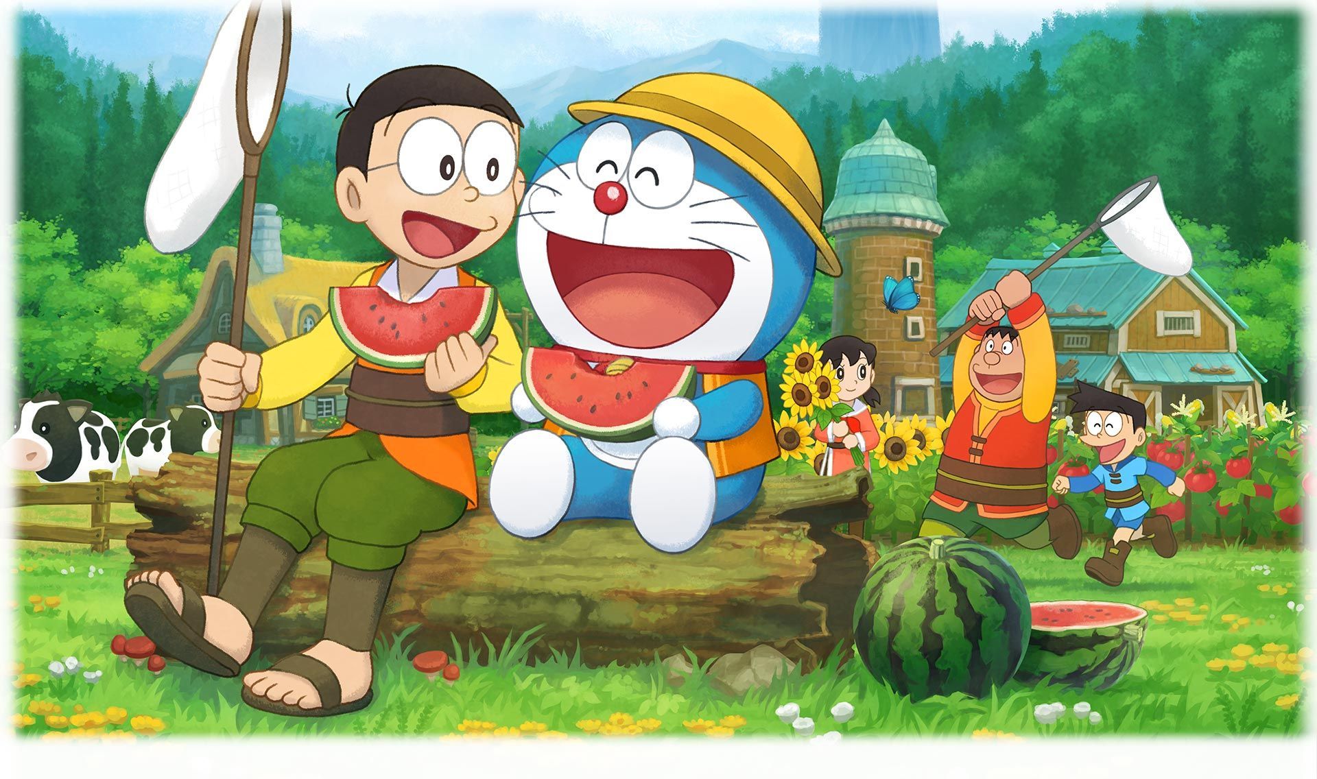 Doraemon Nobita Family - HD Wallpaper 