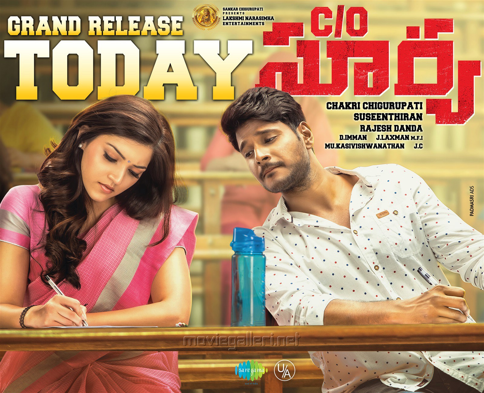 Mehreen Pirzada Sundeep Kishan Co Surya Movie Release - C O Surya Mehreen Pirzada - HD Wallpaper 