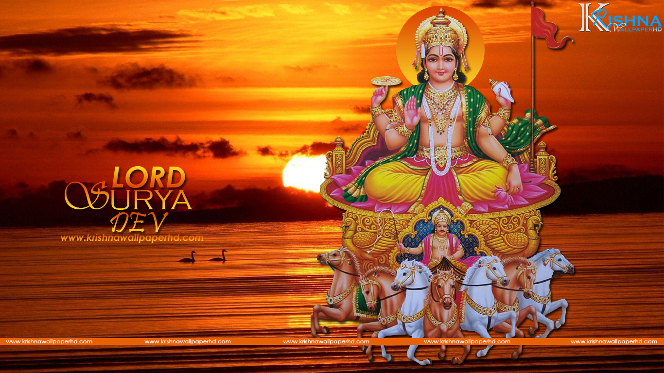 Lord Surya Dev Hd Photo Free Download - Surya Dev Full Hd Wallpaper Download - HD Wallpaper 